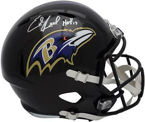 ed reed autographed helmet