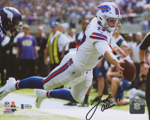Josh Allen Buffalo Bills Autographed TD Dive 8x10 Photo