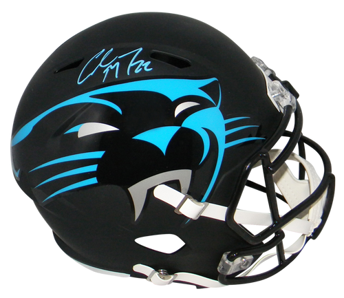 Christian McCaffrey Carolina Panthers Autographed Amp Full Size Helmet