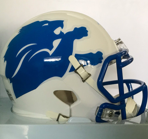 Trey Flowers Detroit Lions  Autographed Amp Mini Helmet