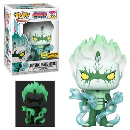 Mitsuki Sage Mode #699 Boruto Naruto Next Generations GITD Hot Topic Exclusive Funko Pop Mitsuki Sage Mode #699 Boruto Naruto Next Generations GITD Hot Topic Exclusive Funko Pop