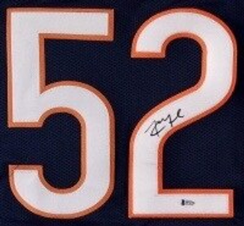 Khalil Mack Chicago Bears Autographed Custom NFL Football Jersey