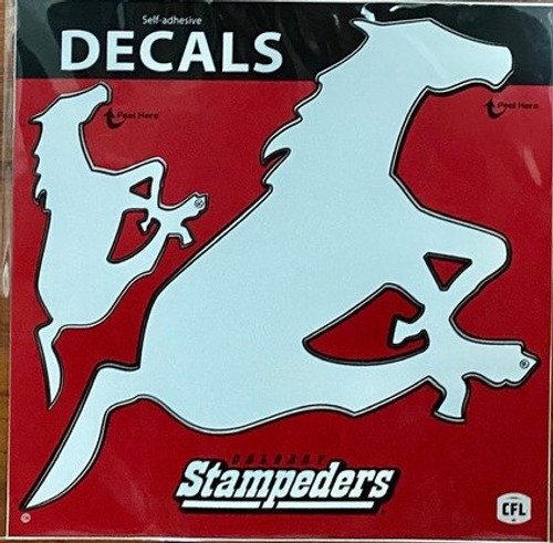 Calgary Stampeders CFL Indoor/Outdoor Adhesive Decal Calgary Stampeders CFL Indoor/Outdoor Adhesive Decal