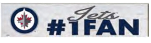 Winnipeg Jets NHL 3x13 #1 Fan Wood Sign Winnipeg Jets NHL 3x13 #1 Fan Wood Sign