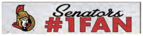 Ottawa Senators NHL 3x13 #1 Fan Wood Sign Ottawa Senators NHL 3x13 #1 Fan Wood Sign