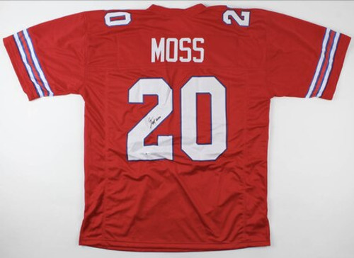 Zack Moss Buffalo Bills Autographed Speed Rush Custom NFL Football Jersey