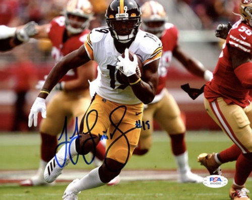 JuJu Smith-Schuster Pittsburgh Steelers Autographed Yards After Catch 8x10 Photo JuJu Smith-Schuster Pittsburgh Steelers Autographed Yards After Catch 8x10 Photo