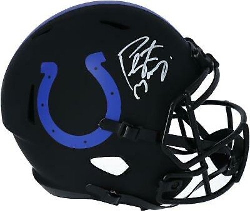 Peyton Manning Indianapolis Colts Autographed Eclipse Full Size Speed Replica Football Helmet
