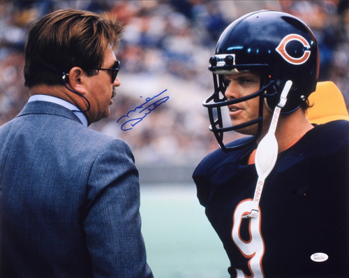 Mike Ditka Chicago Bears Autographed with McMahon 16x20 Photo