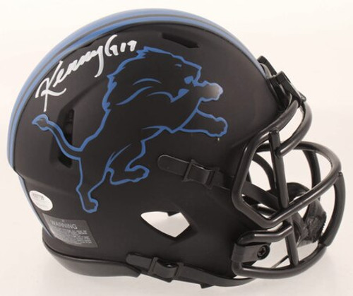 Kenny Golladay Detroit Lions  Autographed Eclipse Mini Football Helmet