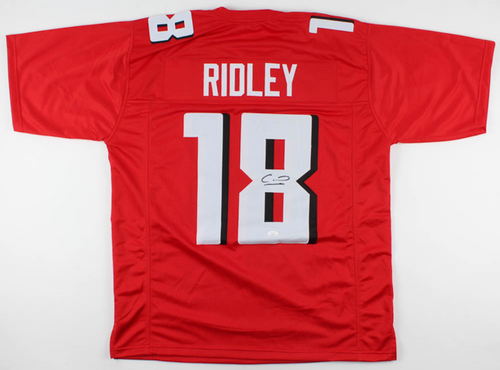 Calvin Ridley Atlanta Falcons Autographed NFL Custom Football Jersey