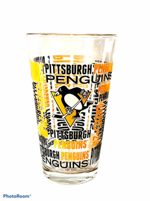 Pittsburgh Penguins NHL Espirit Glass 12 oz Pint Glass Pittsburgh Penguins NHL Espirit Glass 12 oz Pint Glass