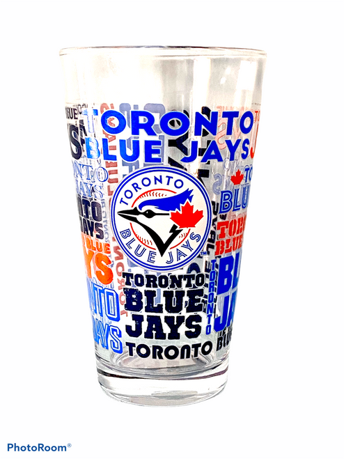 Toronto Blue Jays Espirit Glass 12 oz Pint Glass Toronto Blue Jays Espirit Glass 12 oz Pint Glass