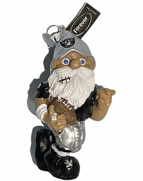 Las Vegas Raiders NFL Rushing Gnome Christmas Ornament Las Vegas Raiders NFL Rushing Gnome Christmas Ornament