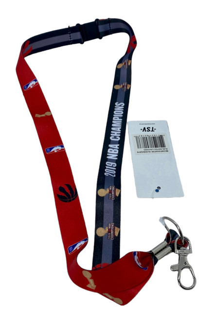Toronto Raptors NBA 2019 NBA Champions Lanyard Toronto Raptors NBA 2019 NBA Champions Lanyard