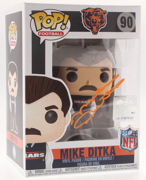 Mike Ditka #90 Autographed Chicago Bears Common Funko Pop