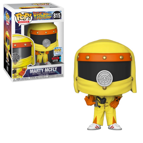 Marty McFly #815 Hazmat Suit Back to the Future NYCC Exclusive Funko Pop Marty McFly #815 Hazmat Suit Back to the Future NYCC Exclusive Funko Pop