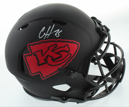 Clyde Edwards-Helaire Kansas City Chiefs Autographed  Eclipse Speed Replica Helmet