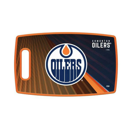 Edmonton Oilers NHL Plastic Cutting Board Edmonton Oilers NHL Plastic Cutting Board