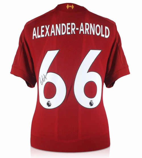 Trent Alexander-Arnold Autographed Liverpool FC EPL  New Balance Soccer Jersey