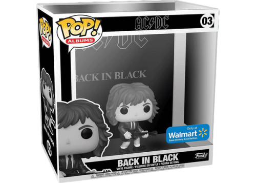 AC/DC #03 Back in Black Walmart Exclusive Funko Pop Albums AC/DC #03 Back in Black Walmart Exclusive Funko Pop Albums