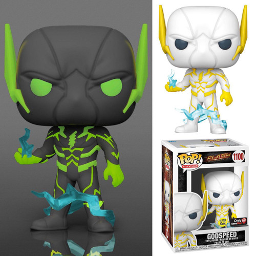 Godspeed #1100 The Flash GameStop Exclusive Glow in the DarkFunko Pop