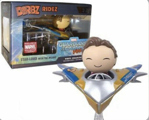 Star Lord in the Milano #27 Marvel  GOTG2 Collector Corps Exclusive  Dorbz Ridez Funko Vinyl Collectible