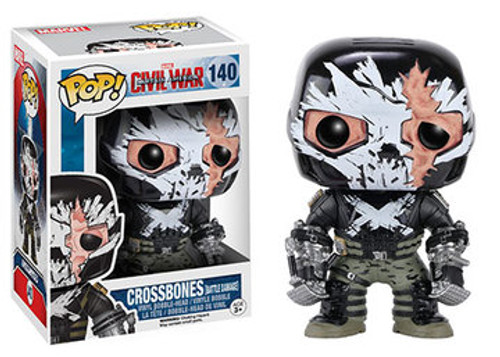 Crossbones #140 Battle Damage  Marvel Captain America Civil War Target Exclusive Funko Pop