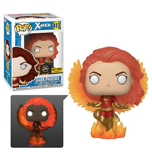 Dark Phoenix #413 Marvel X-Men Chase Hot Topic Exclusive Funko Pop