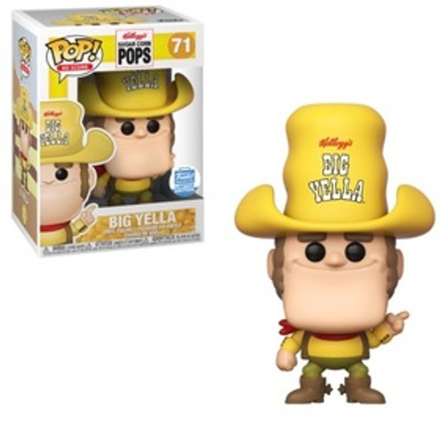Big Yella #71 Kellogg’s Sugar Corn Pops Ad Icons Funko Shop Exclusive Pop Vinyl