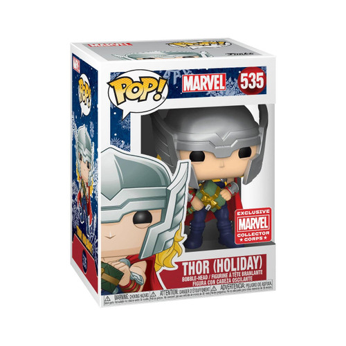 Thor #535 Holiday Marvel Collector Corps Exclusive  Funko Pop