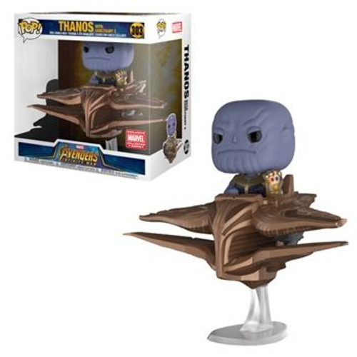 Thanos #303 with Sanctuary 2 Marvel Collector Corps Exclusive  Funko Pop