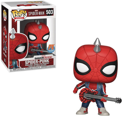 Spider-Punk #503 Marvel Gamerverse PX Previews Exclusive Funko Pop