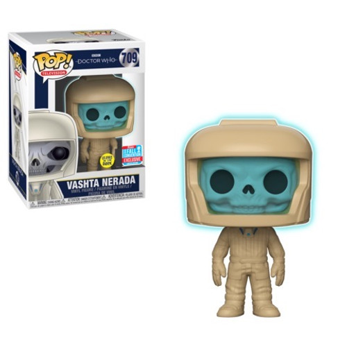 Vashta Neruda #709 Doctor Who Glow in the Dark Fall Convention Exclusive Funko Pop