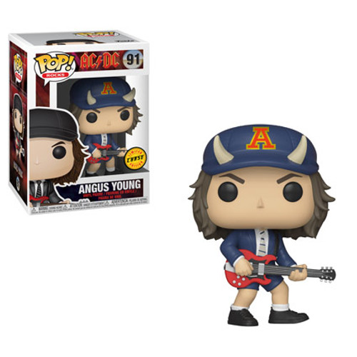 Angus Young #91 AC-DC  Devil HatChase Funko Pop
