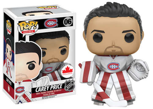 Carey Price #06 Montreal Canadiens White Jersey NHL Grosnor Exclusive Funko Pop