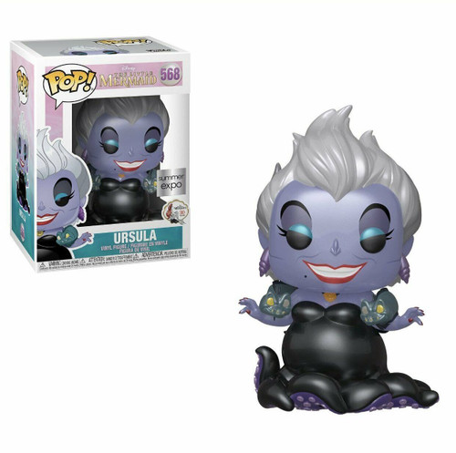 Ursula #568 with Eels Metallic Disney Summer Expo Exclusive Funko Pop