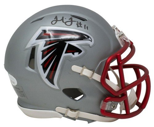 Julio Jones Atlanta Falcons Autographed Blaze Mini Football Helmet