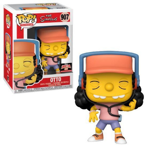 Otto #907 The Simpsons Target Con Exclusive Funko Pop