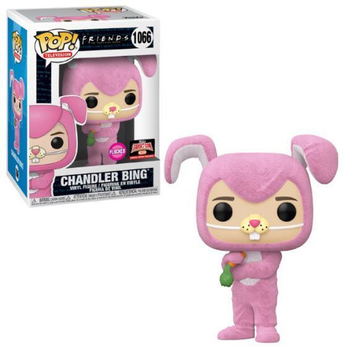 Chandler Bing  #1066 Friends Flocked Bunny Halloween Costume Target Con Exclusive Funko Pop