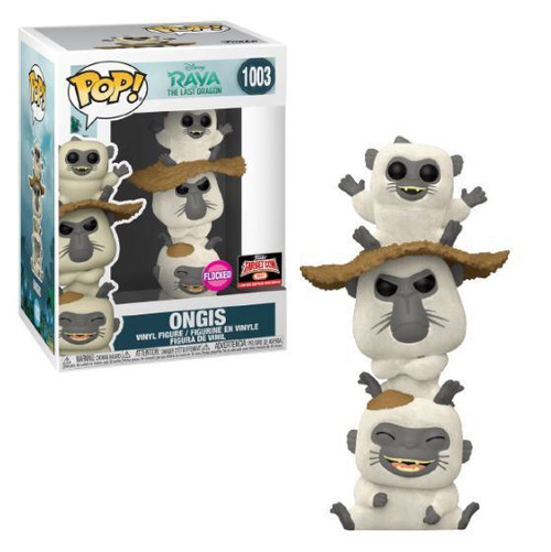 Ongis #1033 Disney Flocked Target Con Exclusive Funko Pop