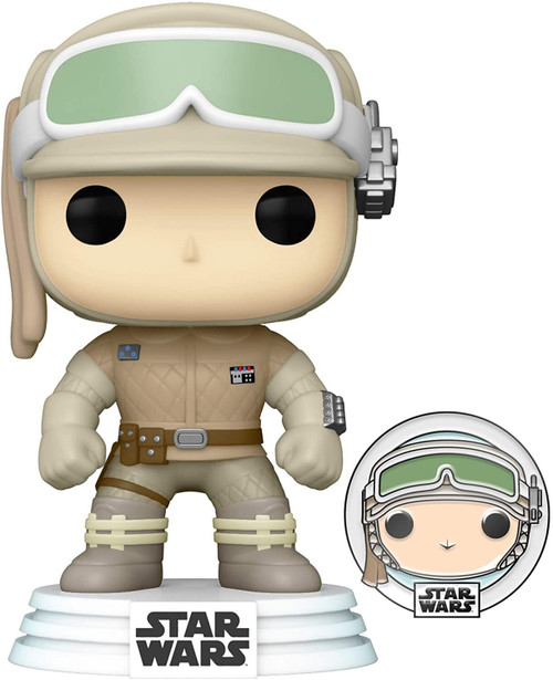 Luke Skywalker #34 Star Wars Hoth with Pin Amazon  Exclusive Funko Pop