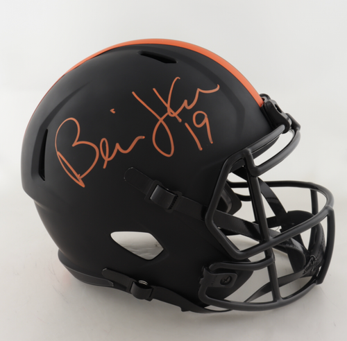 Bernie Kosar Cleveland Browns Autographed Eclipse Speciality  Speed Replica Full Size Football Helmet
