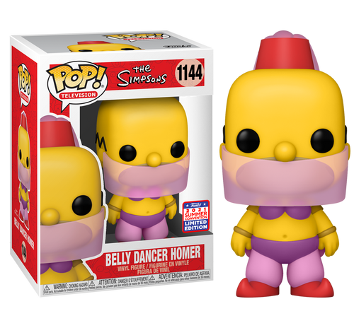 Belly Dancer #1144 The Simpsons Summer Convention Exclusive Funko Pop