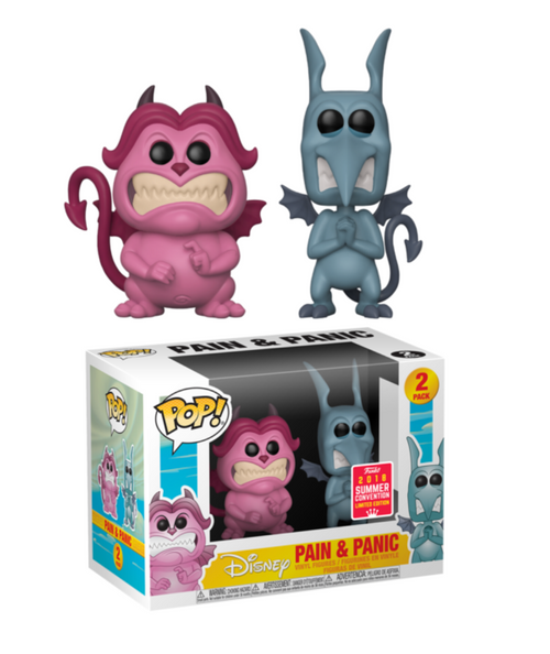 Pain and Panic Disney Hercules Summer Convention Exclusive Funko Pop 2 Pack