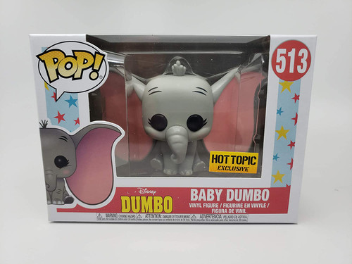 Baby Dumbo #513 Disney Hot Topic Exclusive Funko Pop