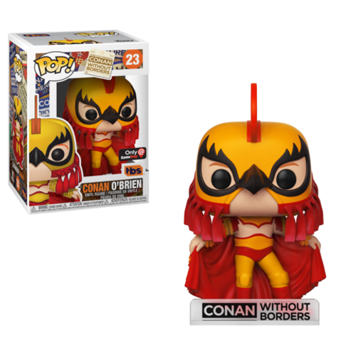 Conan O’Brien #23 TBS  Luchador EB Games Exclsuive Funko Pop