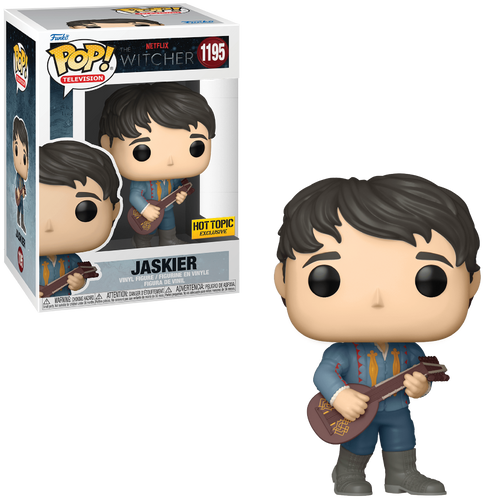 Jaskier  #1195 Witcher Hot Topic Exclusive Funko Pop