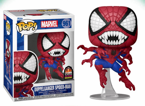 Doppelganger Spider-Man #961 LA Comic Con Hot Topic Exclusive Funko Pop Doppelganger Spider-Man #961 LA Comic Con Hot Topic Exclusive Funko Pop