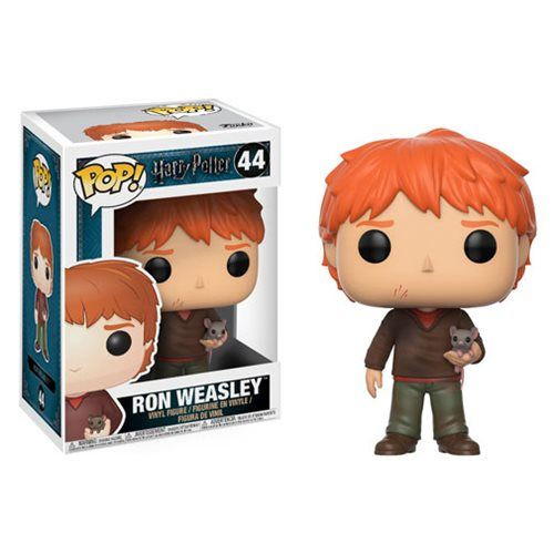 Ron Weasley #44 with Scabbers Harry Potter  Retired Vaulted Funko Pop